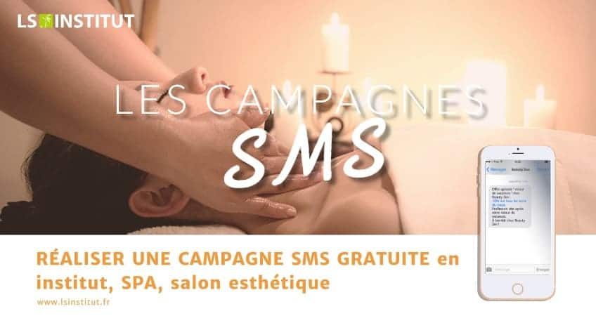 Réaliser une campagne SMS gratuite en salon esthétique